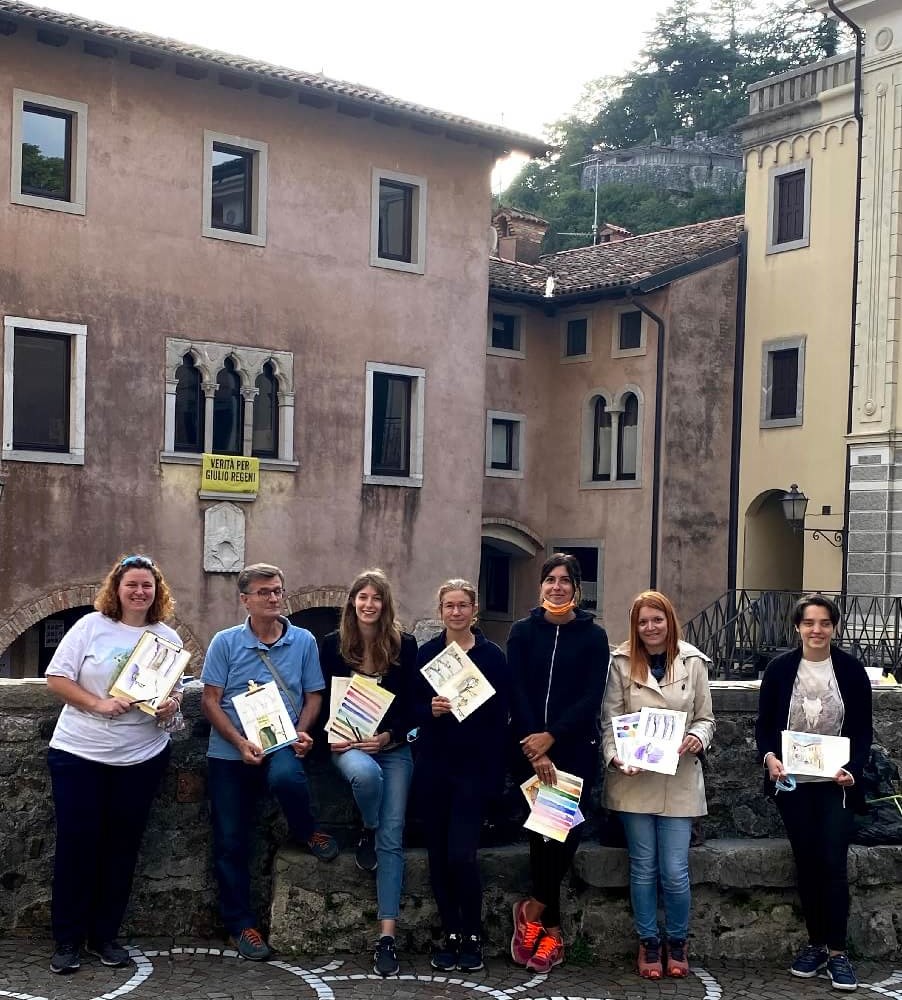 Gemona Urban Sketching Gruppo 