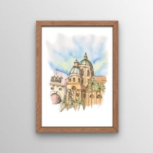 Cattedrale Mazara del Vallo cornice