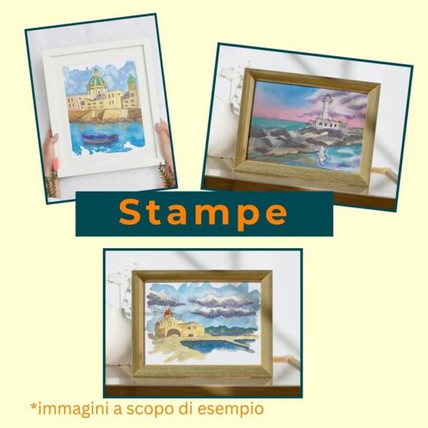 Stampe autografe Ritratti Sicilia
